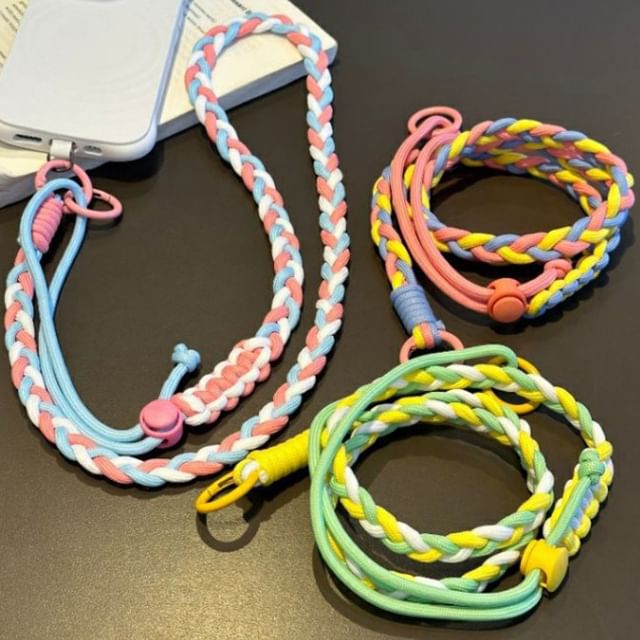Lanyard Pad Strap Braided with Phone