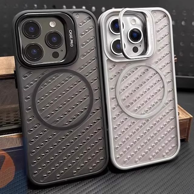 Magnetic iPhone with Perforated Case MagSafe) (Compatible
