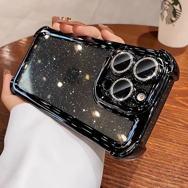 Glitter Case iPhone Transparent