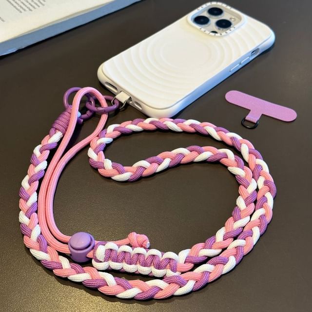 Lanyard Pad Strap Braided with Phone