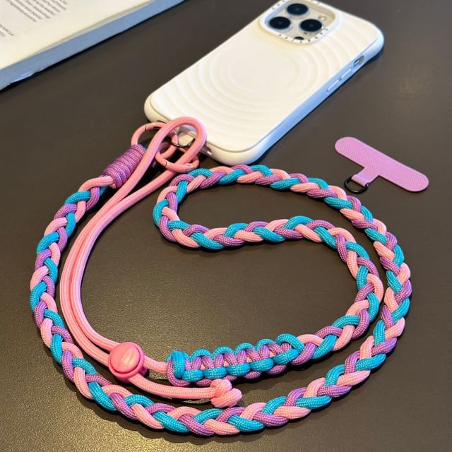 Lanyard Pad Strap Braided with Phone