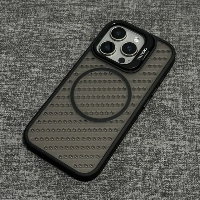 Magnetic iPhone with Perforated Case MagSafe) (Compatible