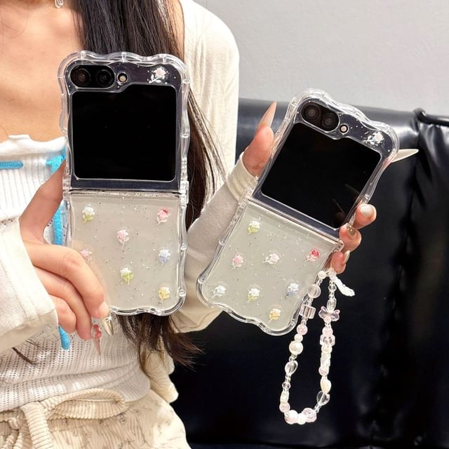 Case / Strap Set Phone Floral