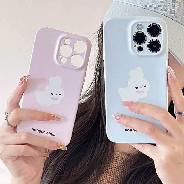 Print Rabbit Phone Case