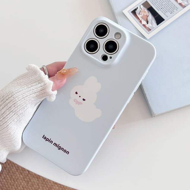 Print Rabbit Phone Case