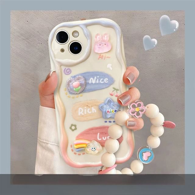 3D Set / Case Cartoon Strap Phone