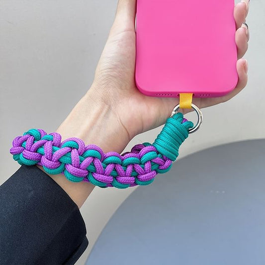Strap Phone Braided Pad Lanyard with