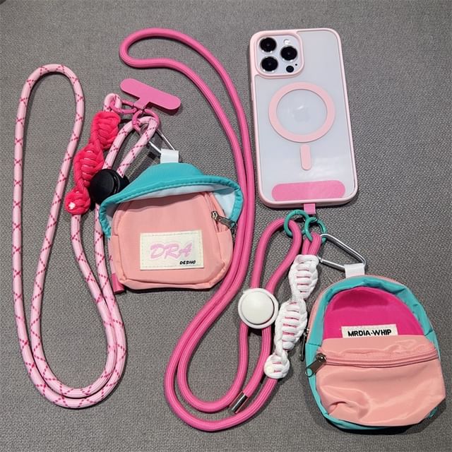 Phone Pad Braided with Adjustable Lanyard