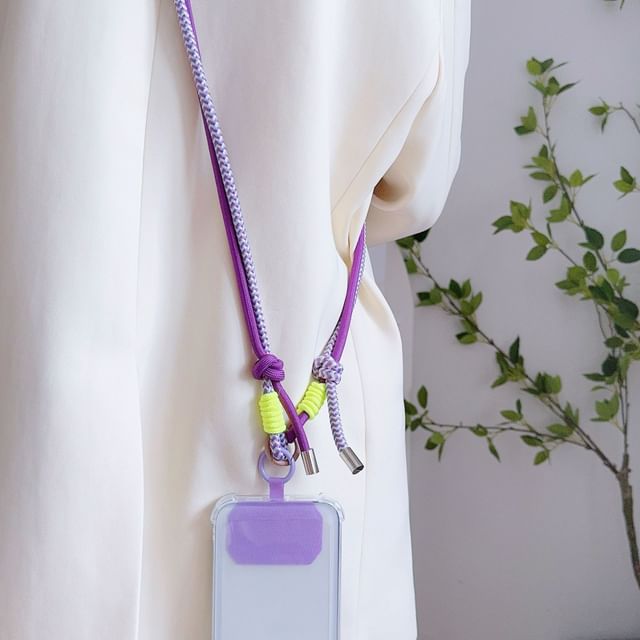 Lanyard Two-Tone Phone with Pad