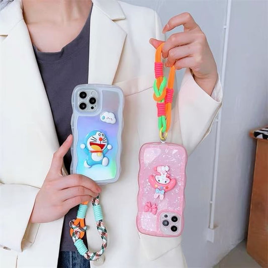 Pad with Phone Lanyard and Strap Two-Tone