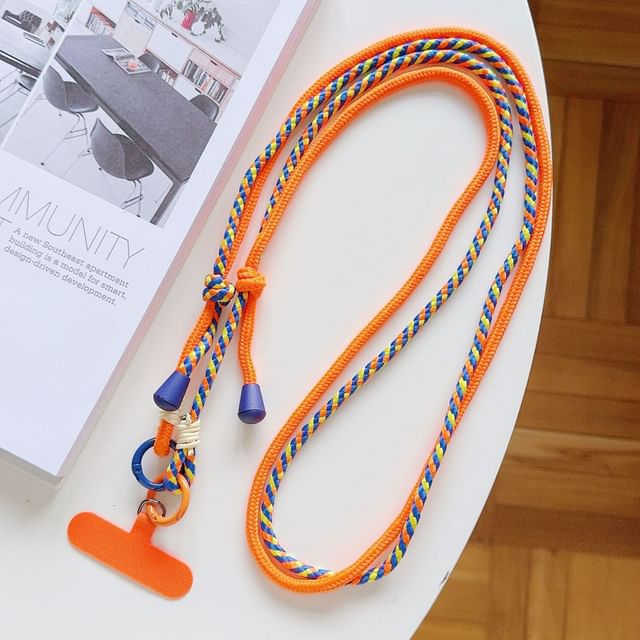 Phone Knotted Pad with Lanyard
