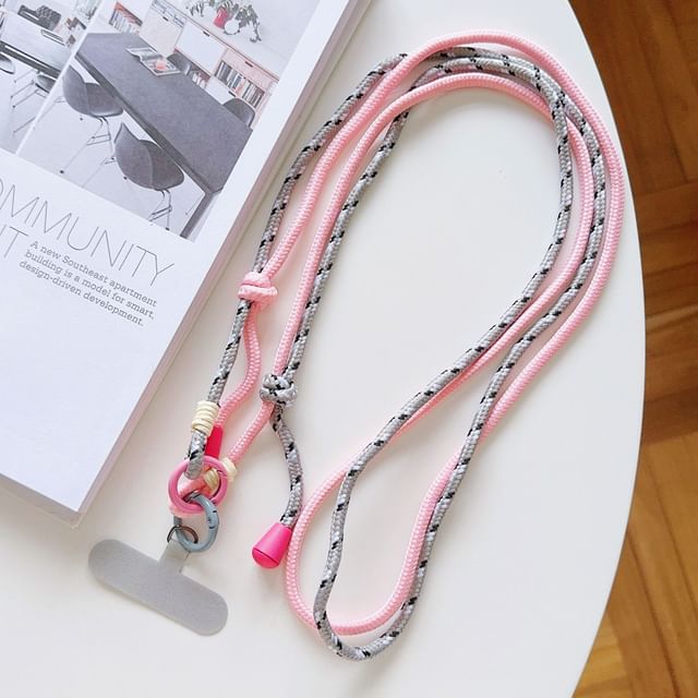 Phone Knotted Pad with Lanyard