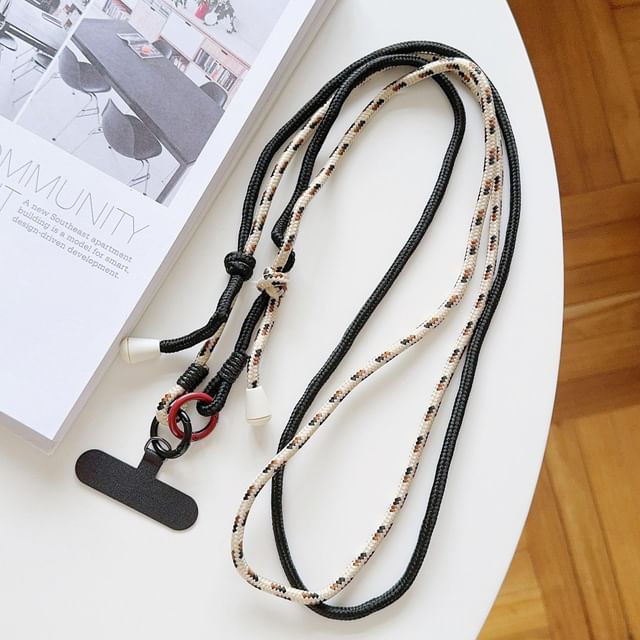 Phone Knotted Pad with Lanyard