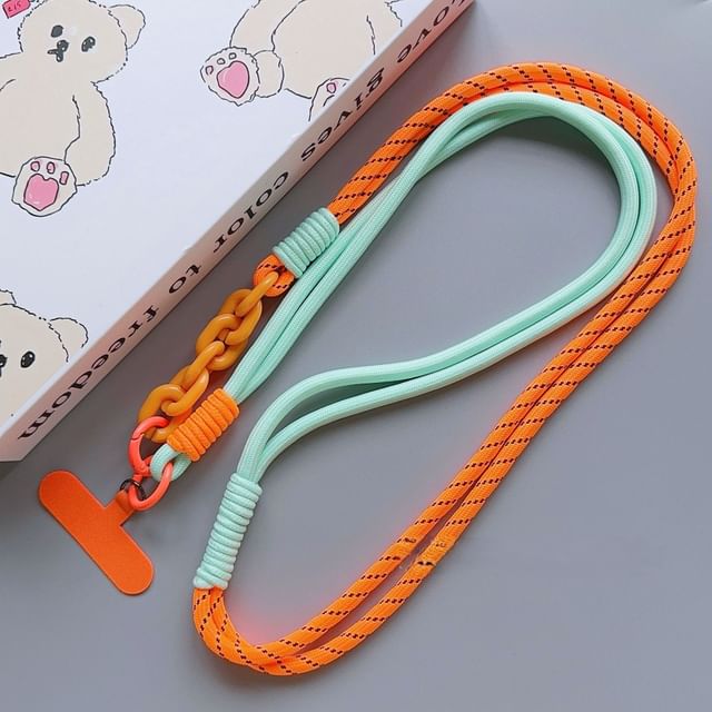 Lanyard Phone Two-Tone Pad with