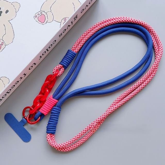 Lanyard Phone Two-Tone Pad with
