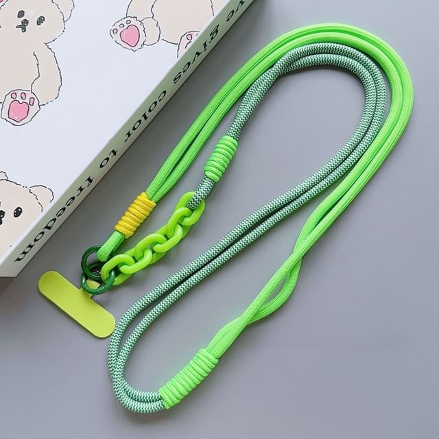 Lanyard Phone Two-Tone Pad with