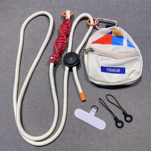 Phone Pad Braided with Adjustable Lanyard