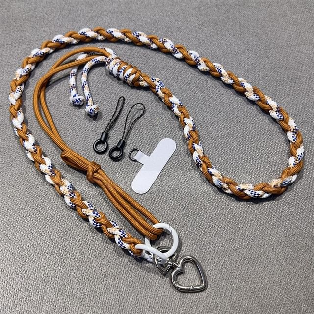 Phone Braided Lanyard Pad with Strap