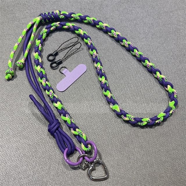 Phone Braided Lanyard Pad with Strap