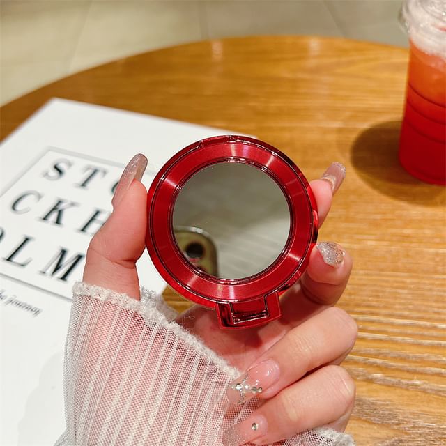with Phone Magnetic Stand Alloy Mirror