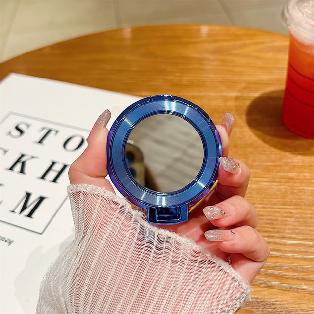with Phone Magnetic Stand Alloy Mirror