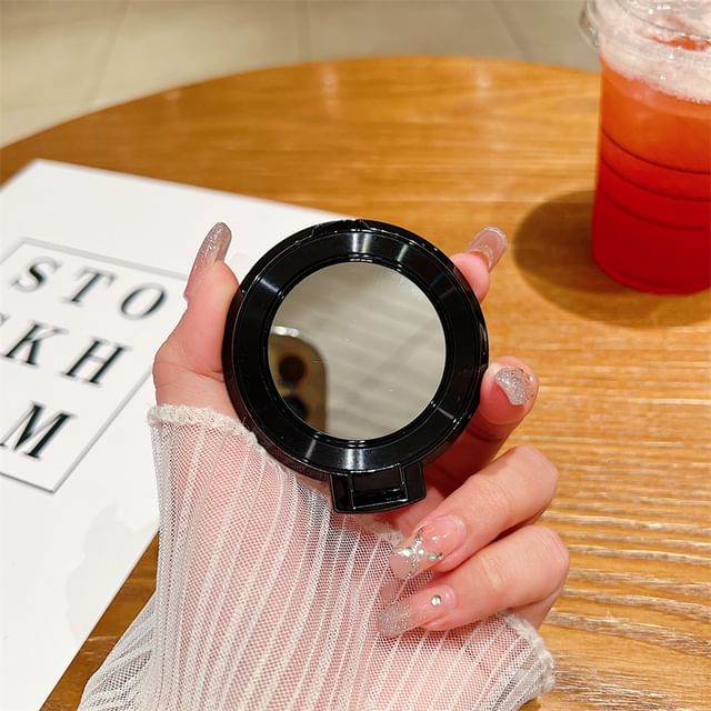 with Phone Magnetic Stand Alloy Mirror