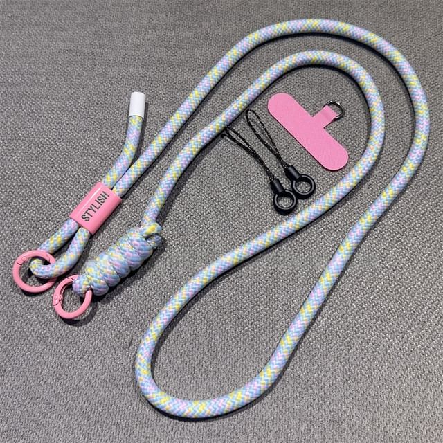 Pad Phone with Lanyard and Strap