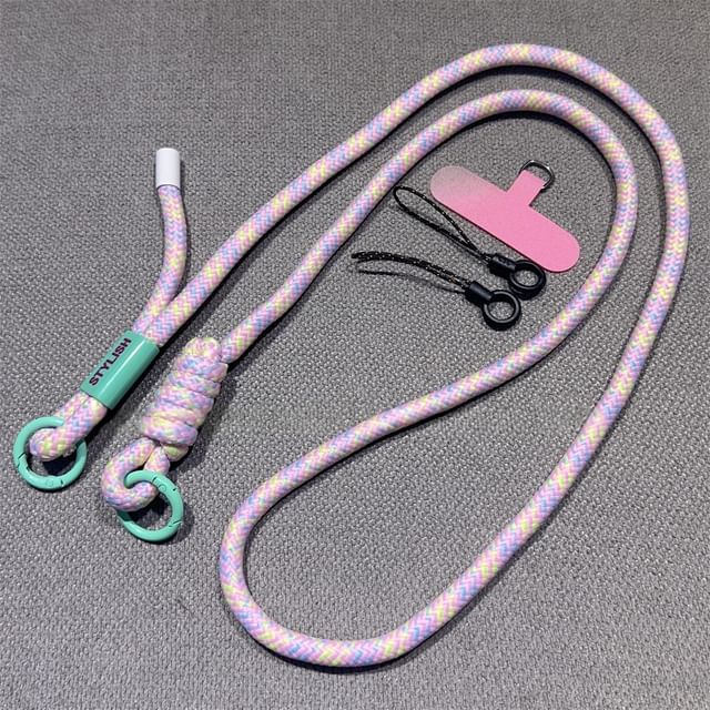 Pad Phone with Lanyard and Strap