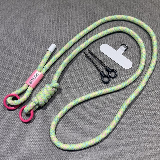 Pad Phone with Lanyard and Strap