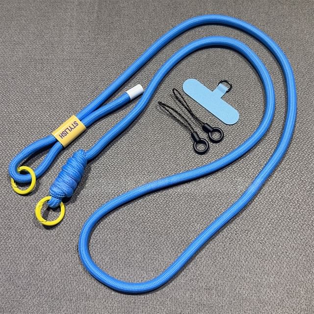 Pad Phone with Lanyard and Strap