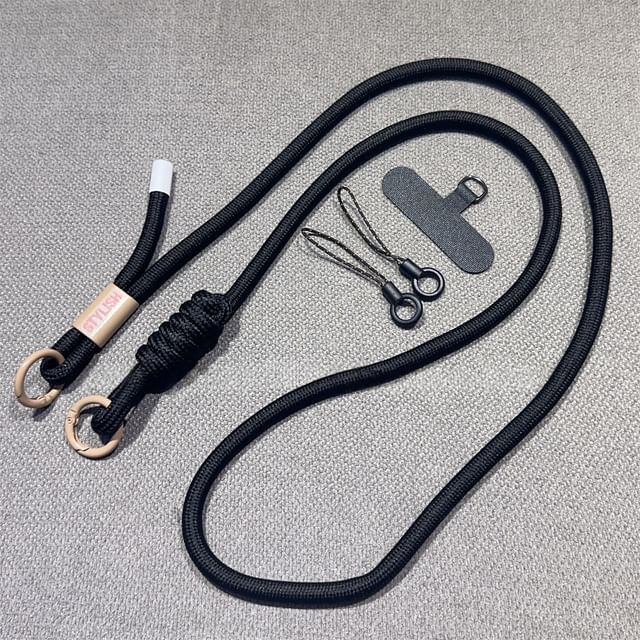 Pad Phone with Lanyard and Strap