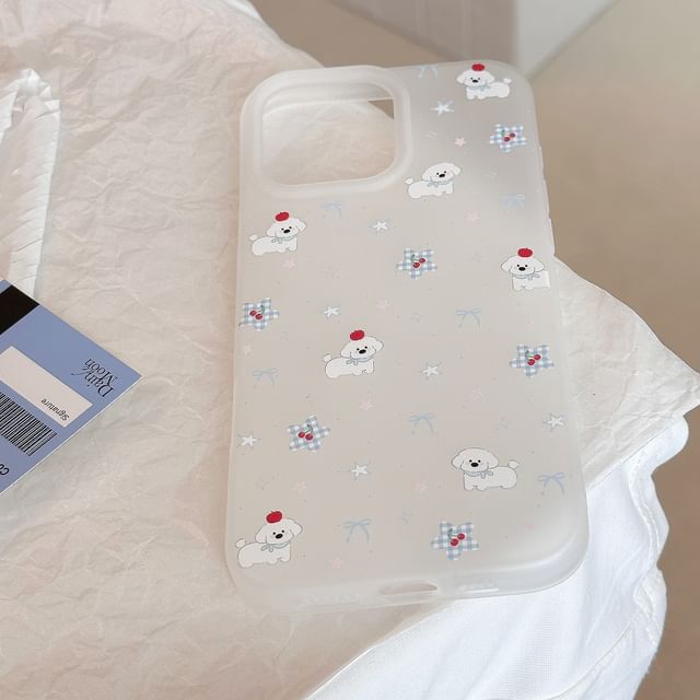 Print Case Phone Cartoon Dog