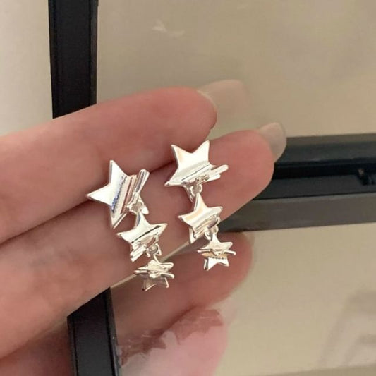 Alloy Earring Star / Cuff Ear Dangle