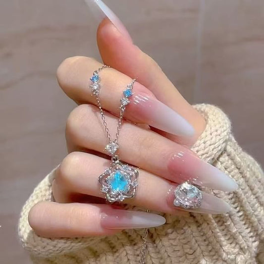 Pendant Necklace Alloy Star