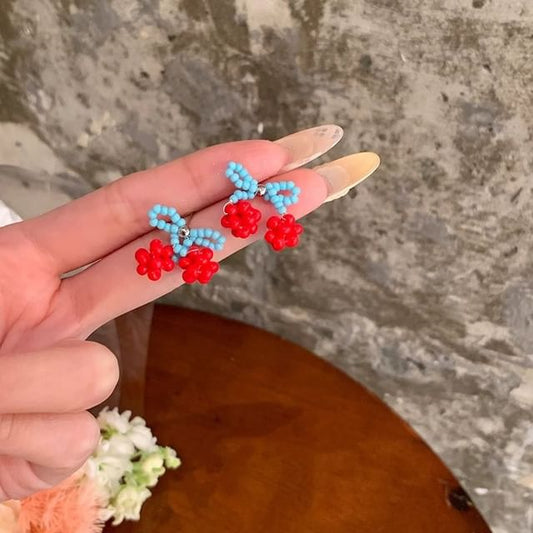 Cherry Stud Earring Bead