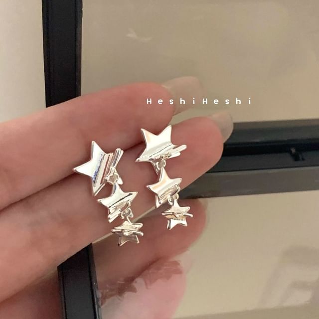 Alloy Earring Star / Cuff Ear Dangle