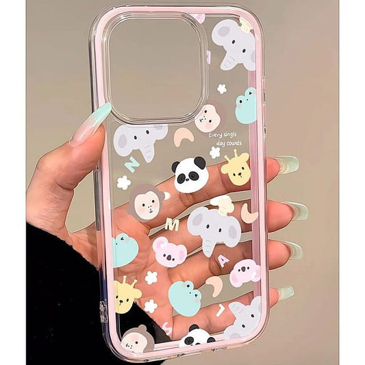 Transparent Animal Phone Case