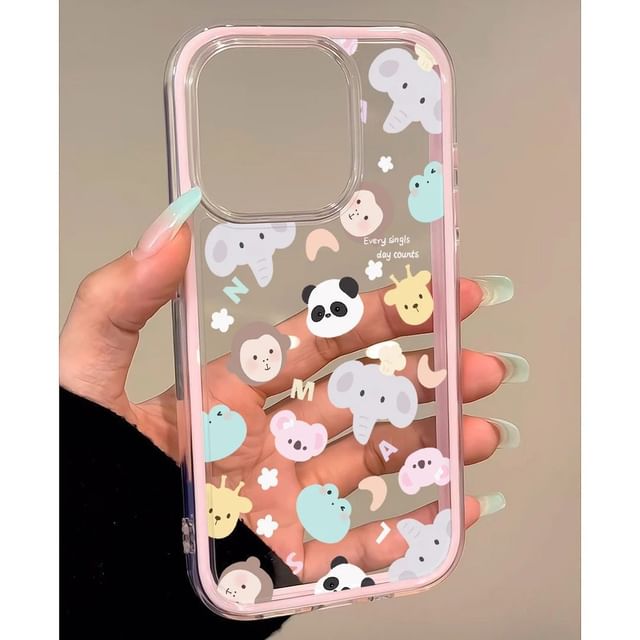 Transparent Animal Phone Case