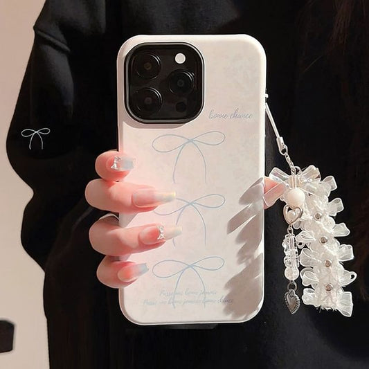 Bow Set Case / Phone Charm Lace