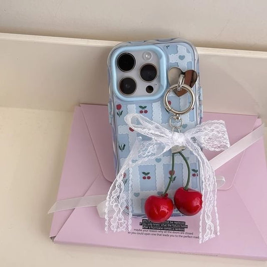 Set Case Floral / Charm Print iPhone
