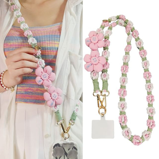 Pad Lanyard Flower with Phone