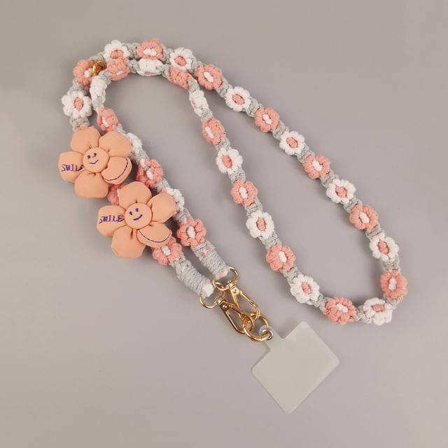 Pad Lanyard Flower with Phone