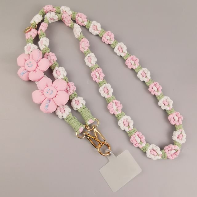 Pad Lanyard Flower with Phone