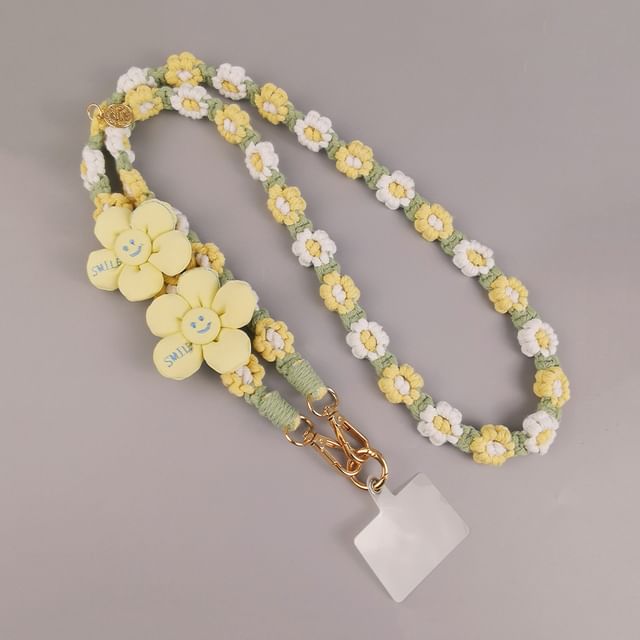 Pad Lanyard Flower with Phone