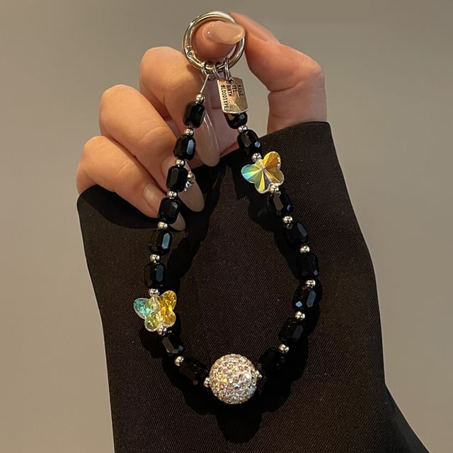 Beaded Phone Lanyard Butterfly