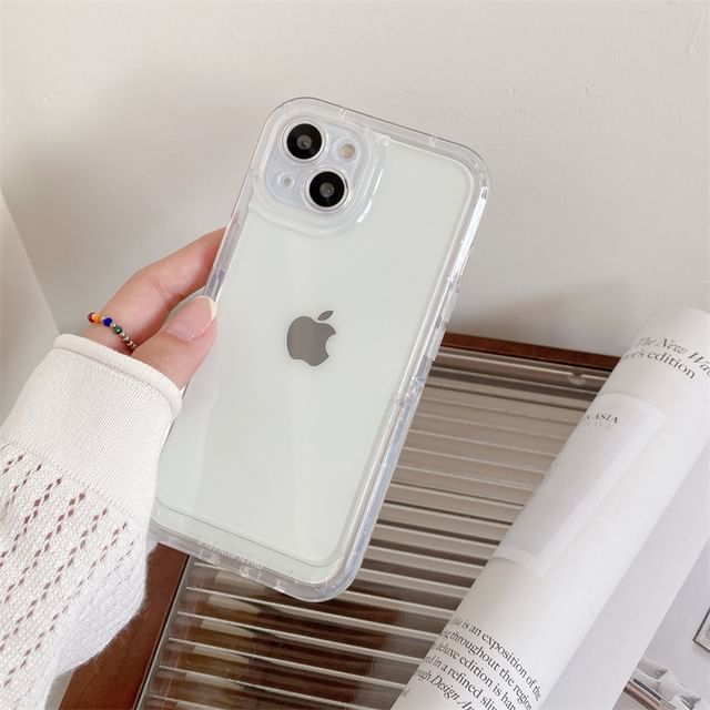 Transparent Phone Case with Stand