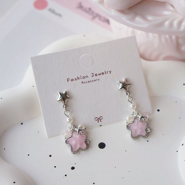 / On Dangle Star Clip Earring