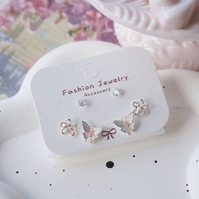 Butterfly Stud Earring