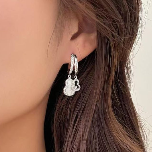 CZ Hoop Earring Calabash