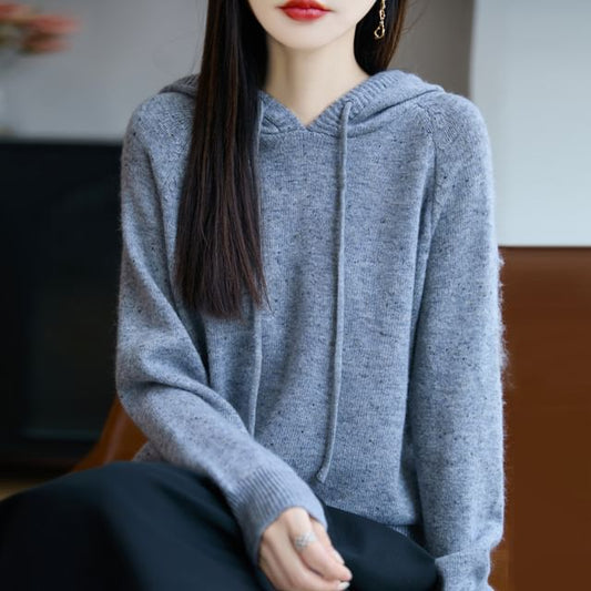 Drawstring Hooded Sweater